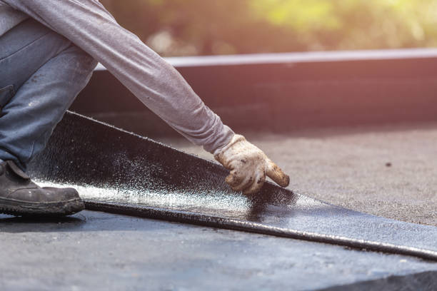 Professional Exterior Waterproofing technician working in Arkport, NY